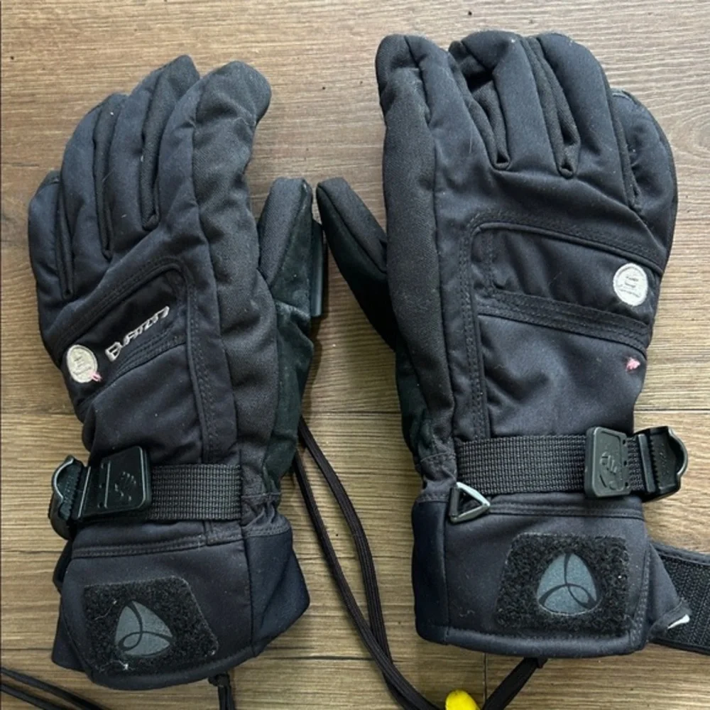 Burton Black Gortex Insulated Winter Gloves for Women ! Small